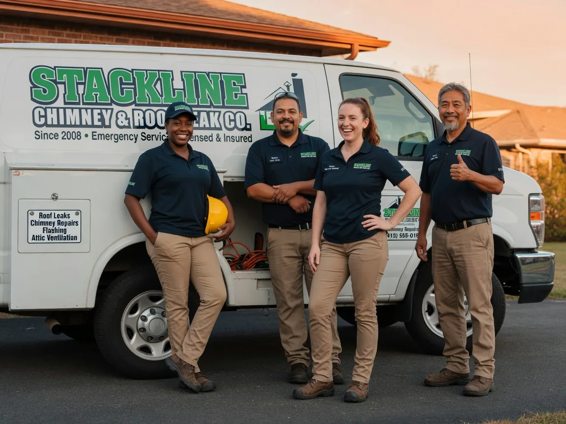 Chimney flashing repair company in Falmouth, IN